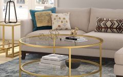Gray and Gold Coffee Tables