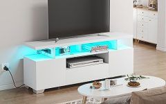10 Best Collection of Led Tv Stands with Outlet