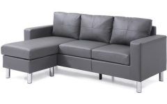 2024 Popular Sectional Sofas in Gray