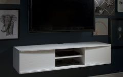 10 Collection of Bromley White Wide Tv Stands