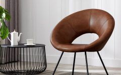  Best 30+ of Coomer Faux Leather Barrel Chairs
