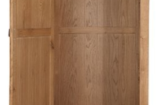 Single Oak Wardrobes with Drawers