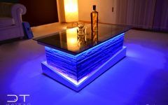10 Ideas of Coffee Tables with Led Lights