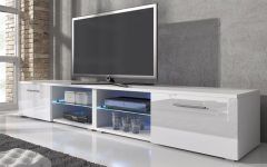 Top 20 of Long White Tv Cabinets