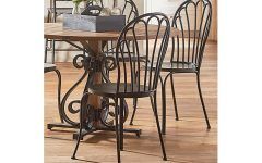 The Best Magnolia Home Peacock Blackened Bronze Metal Side Chairs