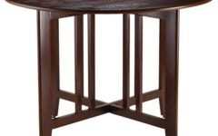 Top 19 of Alamo Transitional 4-seating Double Drop Leaf Round Casual Dining Tables