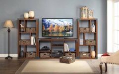 Better Homes & Gardens Herringbone Tv Stands with Multiple Finishes