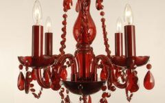 10 Best Small Red Chandelier