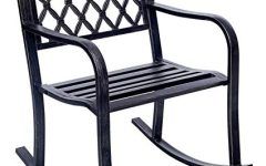 Outdoor Patio Metal Rocking Chairs