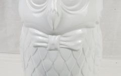 Middlet Owl Ceramic Garden Stools