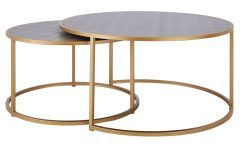 10 The Best Antique Gold Nesting Coffee Tables
