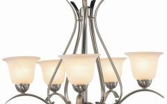 The 30 Best Collection of Newent 5-light Shaded Chandeliers