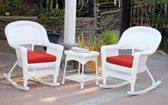 Top 20 of Patio Rocking Chairs and Table