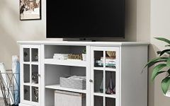 10 Best Collection of White Tv Stands Entertainment Center