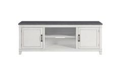 The 10 Best Collection of Del Mar 50" Corner Tv Stands White and Gray