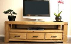 2024 Popular Oak Tv Stands for Flat Screens