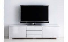 Ikea White Gloss Tv Units