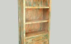 Painted Wood Bookcases