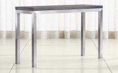 20 Best Parsons Concrete Top & Stainless Steel Base 48x16 Console Tables