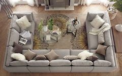 10 Collection of Huge U Shaped Sectionals