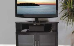20 Inspirations Corner Tv Cabinets with Glass Doors