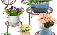 10 Inspirations Brown Metal Plant Stands
