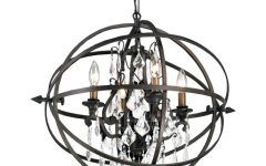 10 Best Ideas Metal Ball Candle Chandeliers