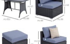 Brayson Chaise Sectional Sofas Dusty Blue