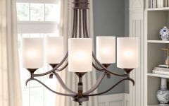 30 Collection of Suki 5-light Shaded Chandeliers