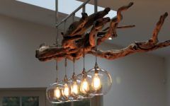 Driftwood Lantern Chandeliers