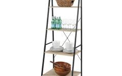 20 Ideas of Rech 4 Tier Etagere Bookcases