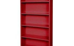 Red Bookcases