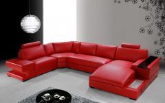 Red Leather Couches
