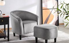 The 30 Best Collection of Riverside Drive Barrel Chair and Ottoman Sets