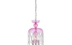Top 10 of Pink Royal Cut Crystals Lantern Chandeliers