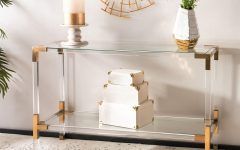 10 The Best Acrylic Console Tables
