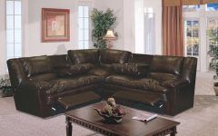 Sectional Sofas with Recliners Leather