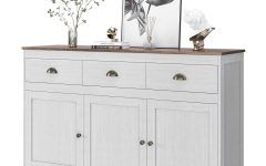 10 Best Ideas Sideboard Storage Cabinet with 3 Drawers & 3 Doors