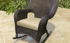 20 Collection of Outdoor Wicker Rocking Chairs