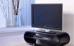 20 Collection of Shiny Black Tv Stands