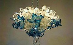 Top 10 of Turquoise Blown Glass Chandeliers