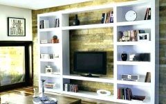 Bookshelf Tv Stands Combo