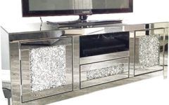 10 Collection of Fitzgerald Mirrored Tv Stands