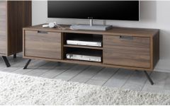 The 20 Best Collection of Walnut Tv Cabinets with Doors