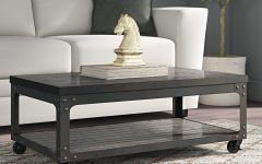 10 Best Collection of Coffee Tables with Casters