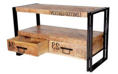 20 Ideas of Industrial Tv Stands
