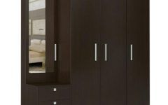 Top 15 of 4 Door Wardrobes with Mirror and Drawers