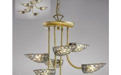 Antique Brass Crystal Chandeliers