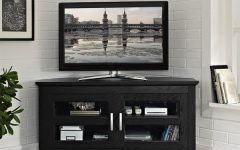 The 20 Best Collection of Black Wood Corner Tv Stands
