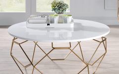 2024 Latest Gold Coffee Tables